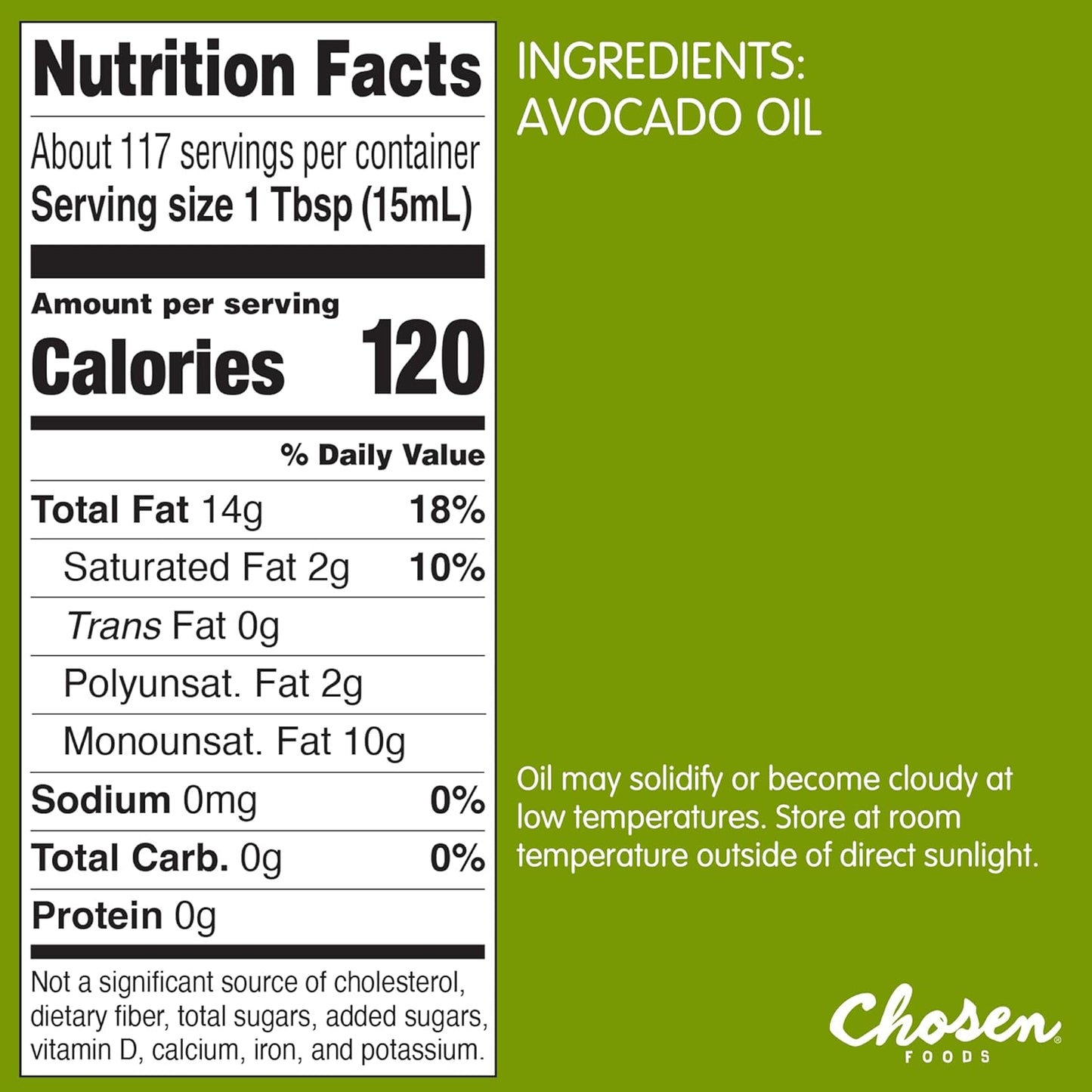 100% Pure Avocado Oil, Keto and Paleo Diet Friendly, Kosher Oil for Baking, High-Heat Cooking, Frying, Homemade Sauces, Dressings and Marinades (1.75 Liters)