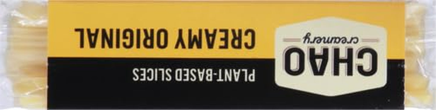 , Chao Vegan Slices Creamy Original, 7 Oz