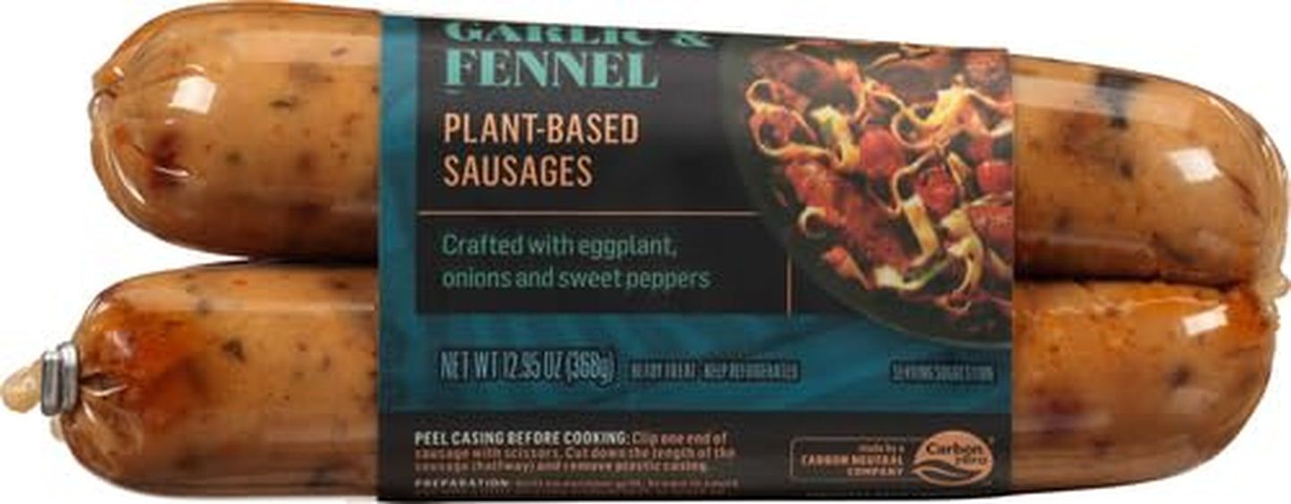 Vegetarian Grain Meat Sausages, Italian, Frozen, 12.95 Oz