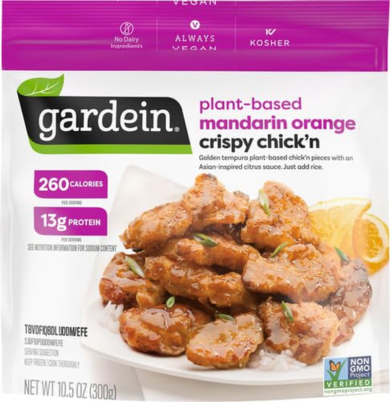 Mandarin Orange Crispy Plant-Based Chick'N, Vegan, Frozen, 10.5 Oz.