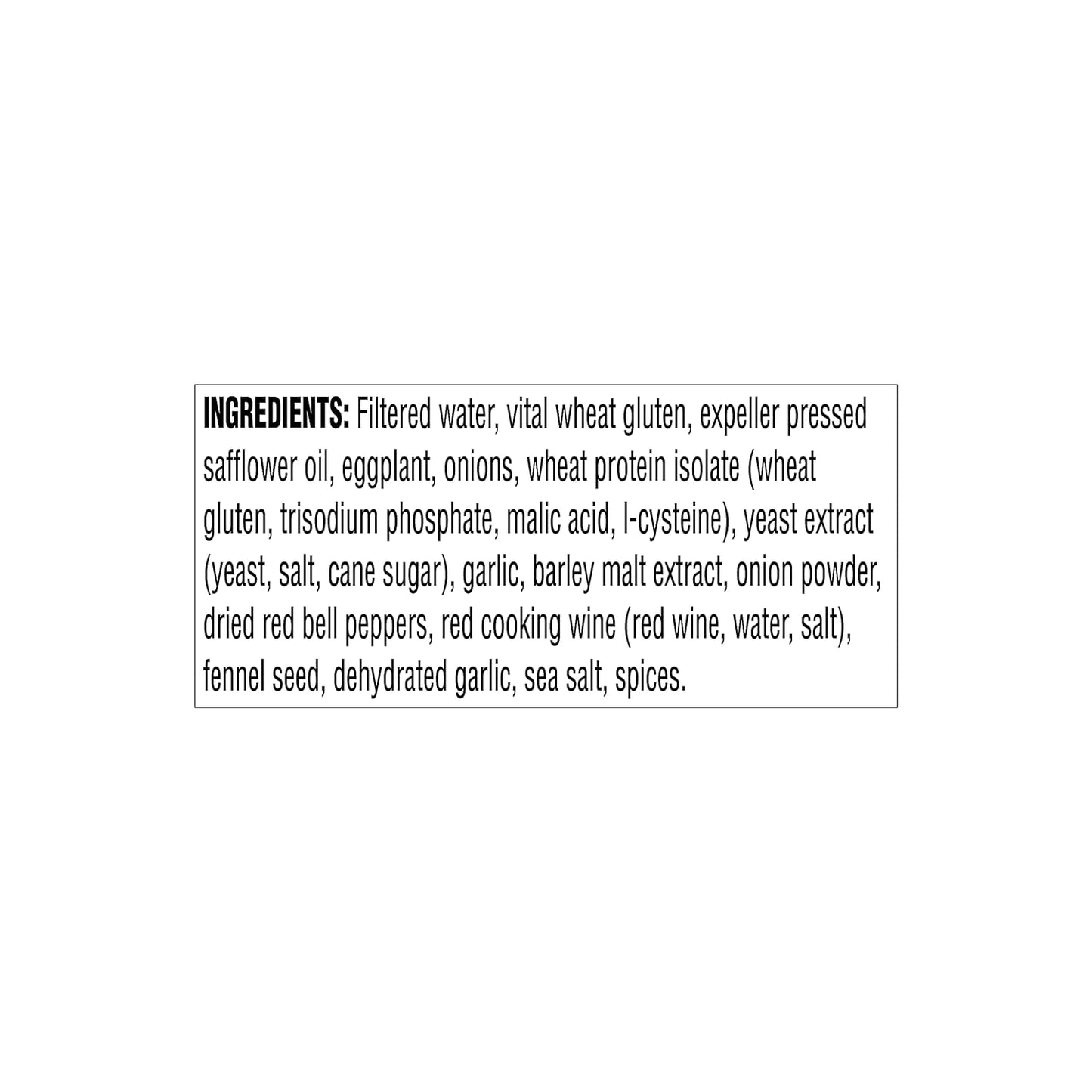 Vegetarian Grain Meat Sausages, Italian, Frozen, 12.95 Oz