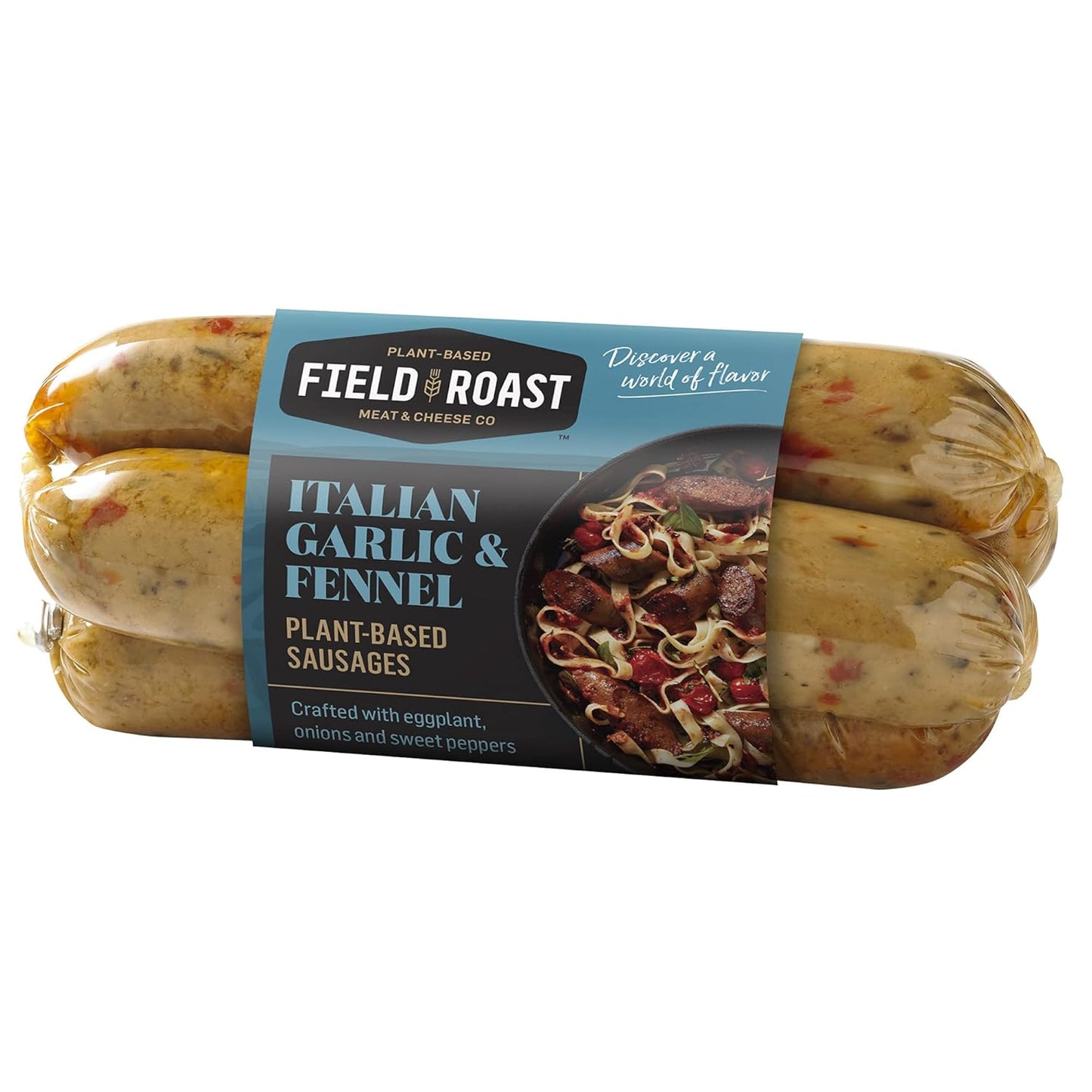 Vegetarian Grain Meat Sausages, Italian, Frozen, 12.95 Oz