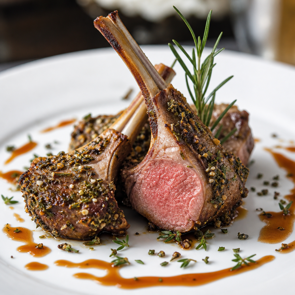 Herb Crusted Lamb Chops