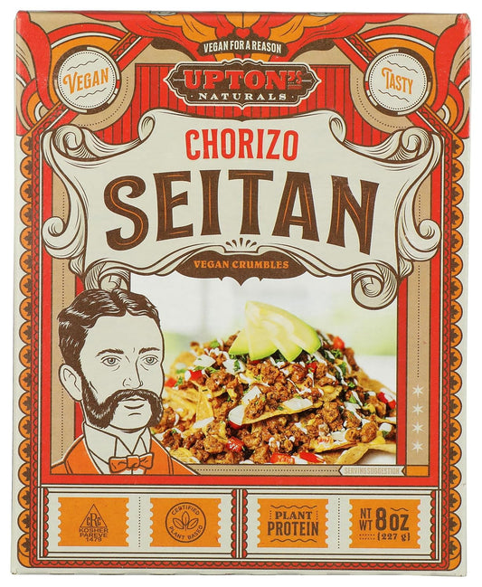 Upton'S Natural, Chorizo Seitan, 8 Oz