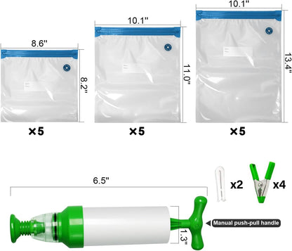 Sous Vide Machine Wi-Fi, Immersion Circulator Precise Cooker, Sous Vide Kit with 30 Vacuum Seal Bags, Vacuum Pump, Cookbook, Accurate Temperature & Timer, 1000W, IPX7 Waterproof,