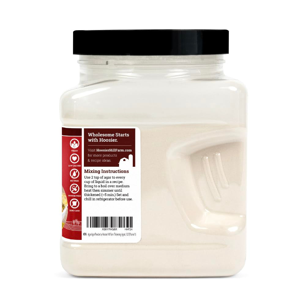 Agar Agar Powder, 1LB (Pack of 1)