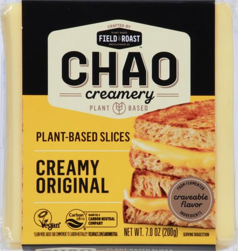 , Chao Vegan Slices Creamy Original, 7 Oz