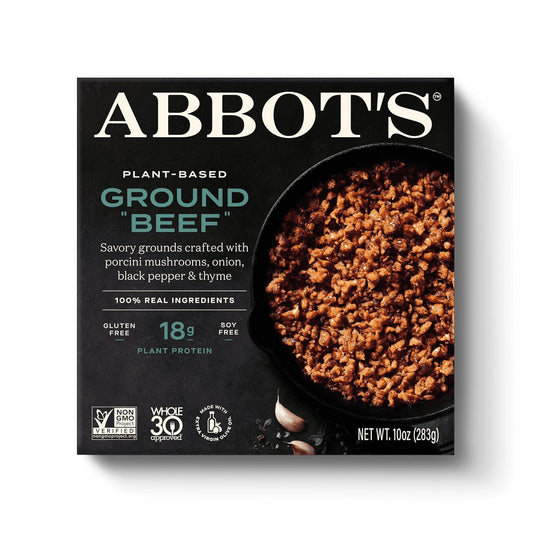 Abbot'S Plant-Based Ground "Beef", 10 Ounces