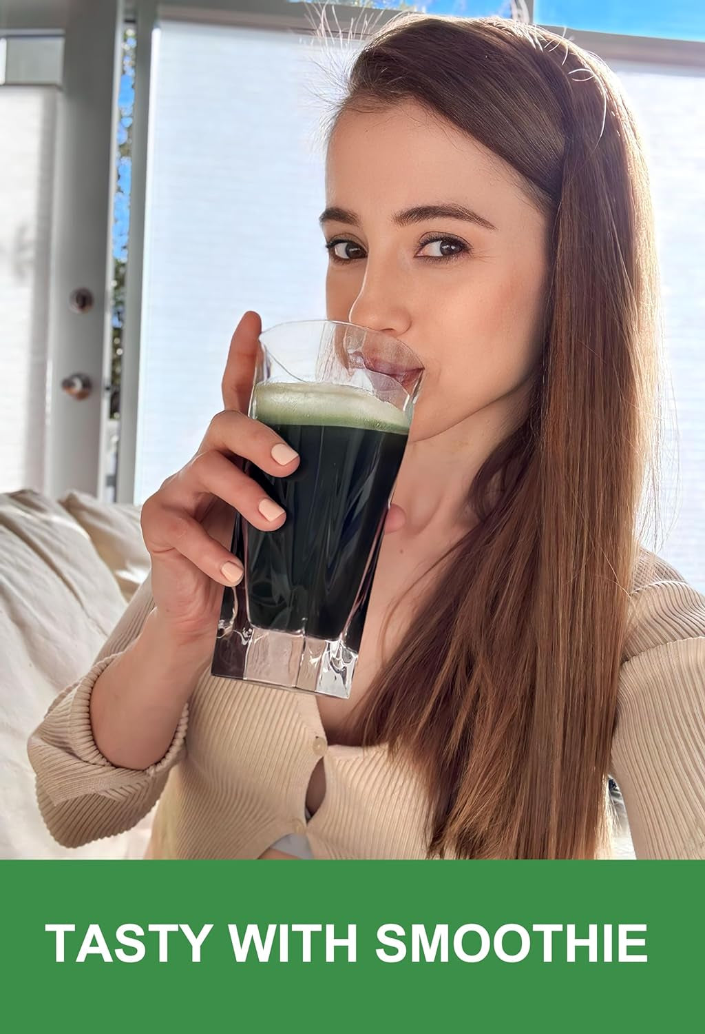 Organic Spirulina Powder (8 Oz) for Immune Support and Antioxidants. USDA Certified. Natural. Non-Gmo. Gluten-Free. Nutrient Dense Superfood Supplement