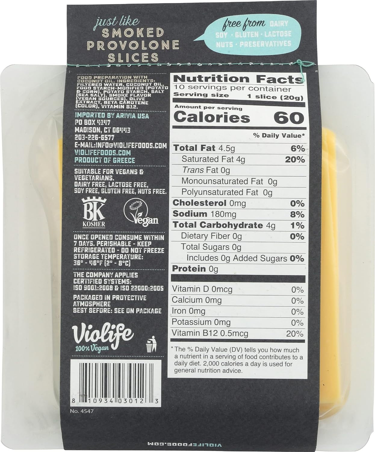 Just like Smoked Provolone Slices, 7.05 Oz Pack, 7.05 Oz