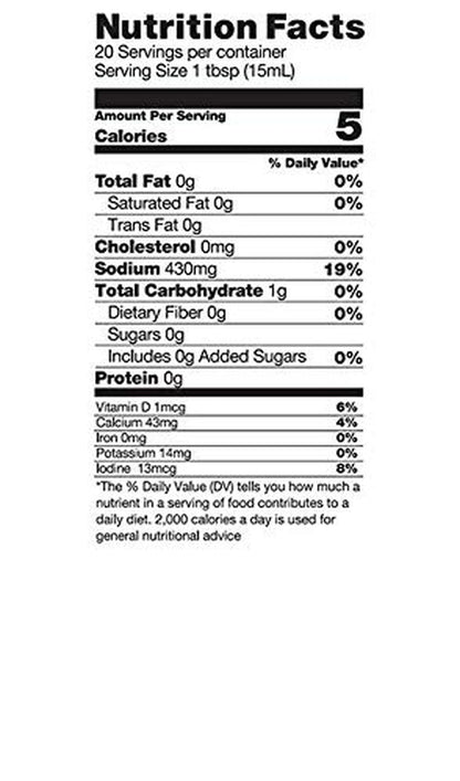 Oceans Halo, Organic and Vegan Fish Sauce, Soy Free, 10 Fl Oz