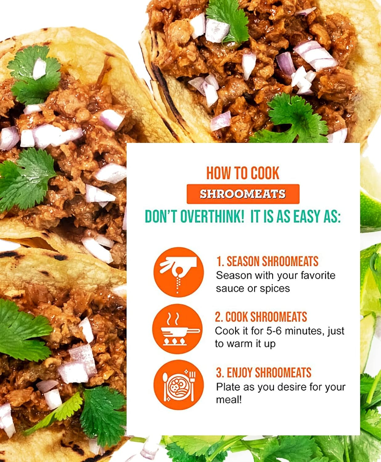 Vegan  Mushroom Shred-It, Meat Substitue from Mushrooms