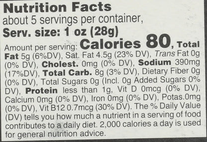 Just like Parmesan, 5.29 Oz Wedge, 5.29 Oz