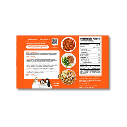 Vegan  Mushroom Balls, Meatless Meatballs from Mushrooms