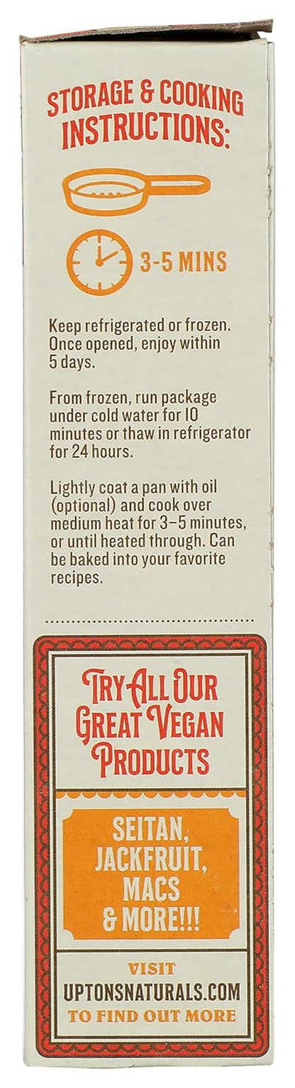 Upton'S Natural, Chorizo Seitan, 8 Oz
