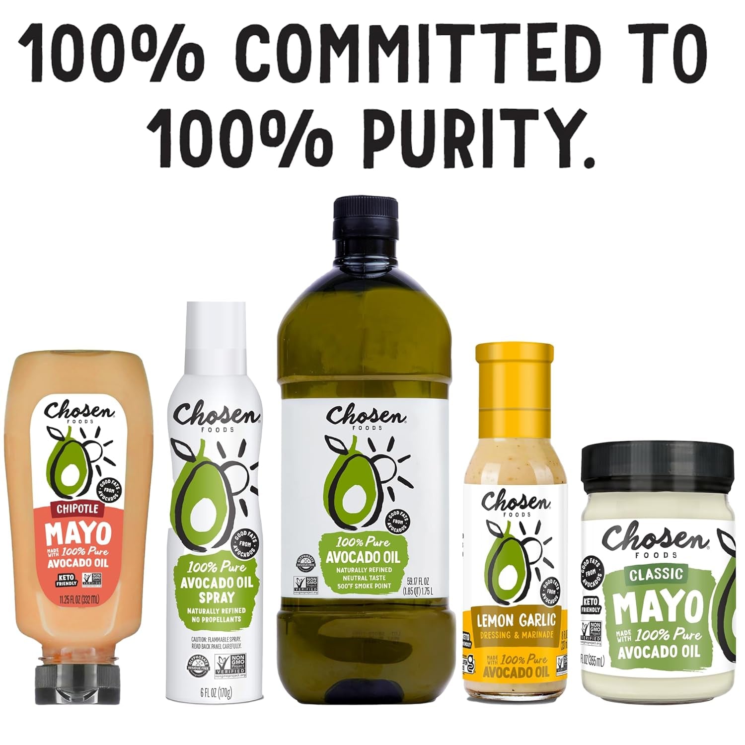 100% Pure Avocado Oil, Keto and Paleo Diet Friendly, Kosher Oil for Baking, High-Heat Cooking, Frying, Homemade Sauces, Dressings and Marinades (1.75 Liters)