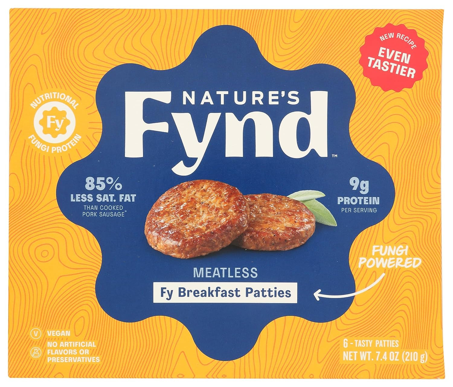 Original Meatless Breakfast Patties, 7.4 OZ
