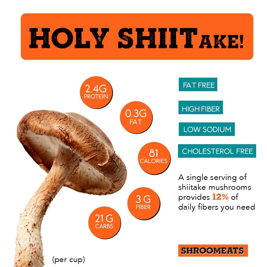 Vegan  Mushroom Shred-It, Meat Substitue from Mushrooms