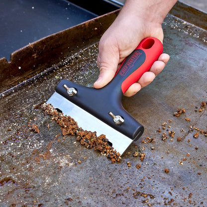 Griddle & Hi-Temp Flat Grill Surface Cleaner Combo Kit, 4-Pack Stera Sheen Griddle Cleaner W/Griddle Scraper & Pumice Stone, Removes Tough Grease, Food-Safe, Griddle & Flat Top Grill Accessories Kit