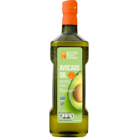 Refined Non-Gmo Cooking Oil, Kosher, Keto and Paleo Diet Friendly, for High-Heat Cooking, 100% Pure Avocado Oil, 1 Liter, 33.8 Fl Oz