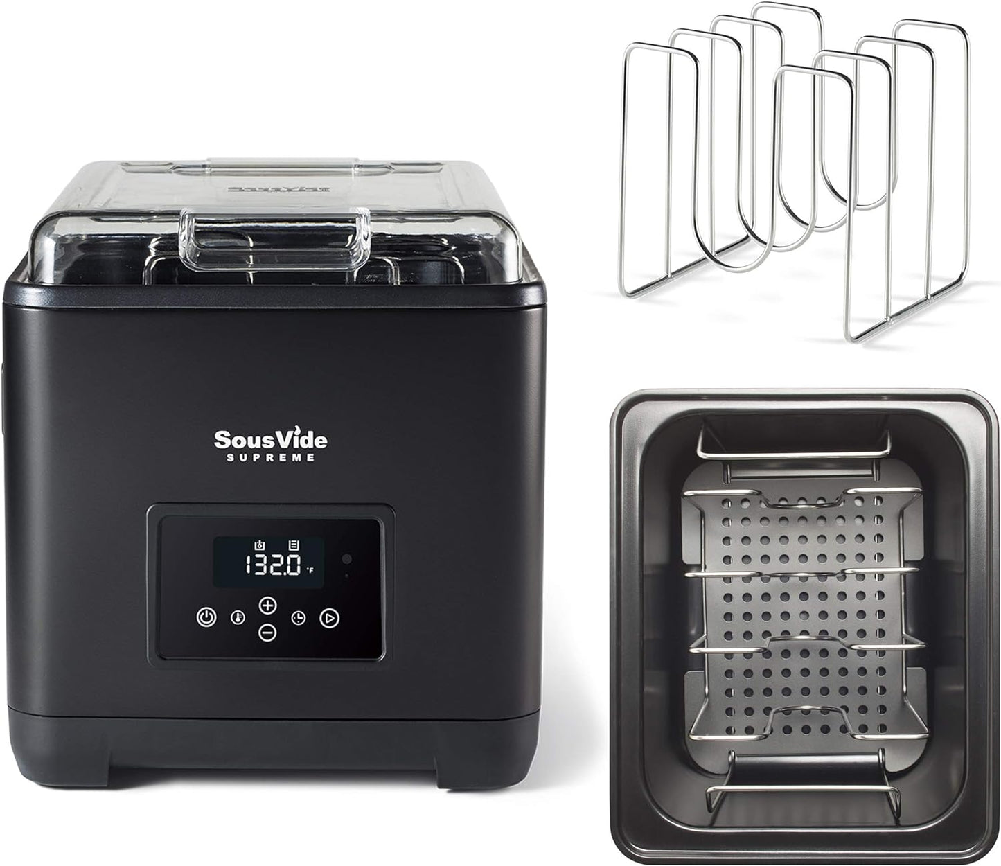 Sousvide Supreme Touch 9 Liter | Sous Vide Water Oven | Accurate and Stable Temperature | Touch Control Water Bath Cooker | Quiet Operation