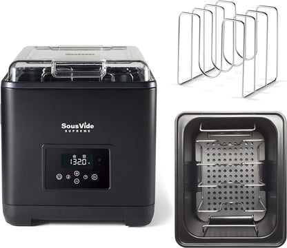 Sousvide Supreme Touch 9 Liter | Sous Vide Water Oven | Accurate and Stable Temperature | Touch Control Water Bath Cooker | Quiet Operation