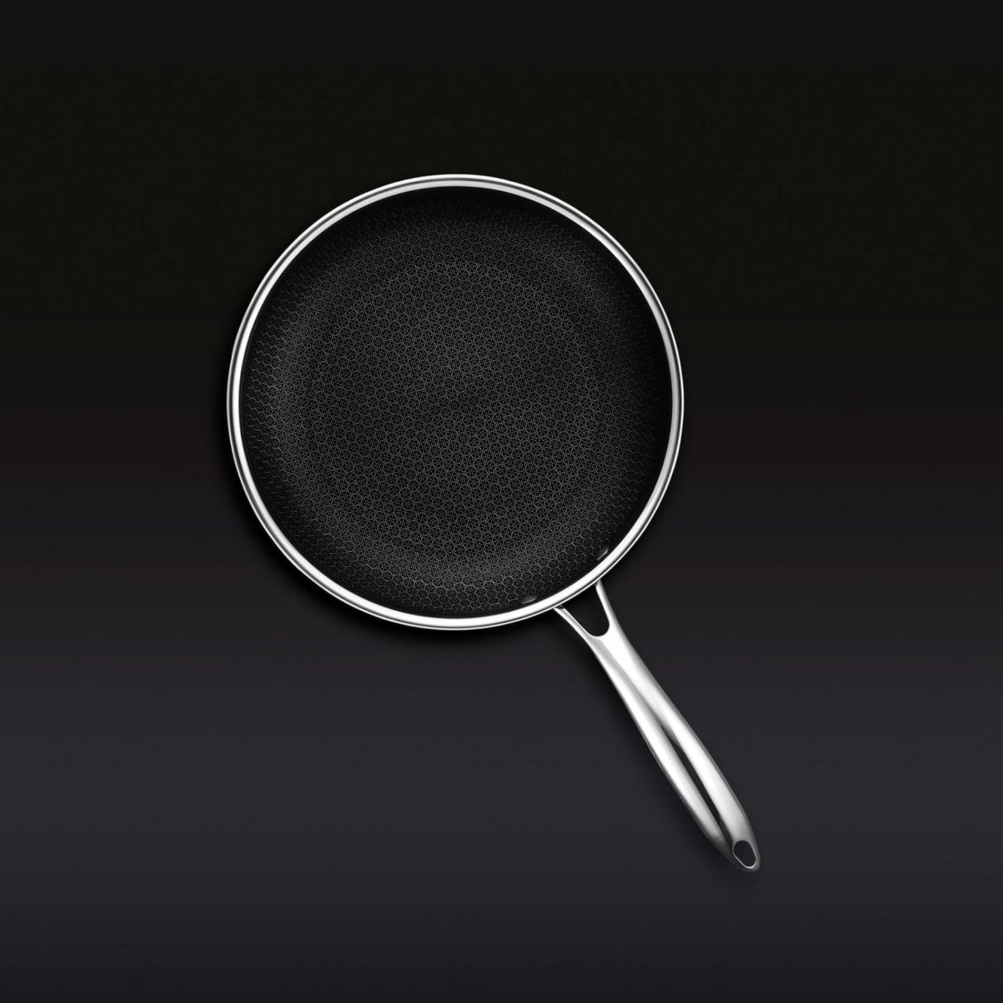 Hybrid Nonstick Frying Pan, 10-Inch, Stay-Cool Handle, Dishwasher and Oven-Safe, Induction Ready, Compatible with All Cooktops