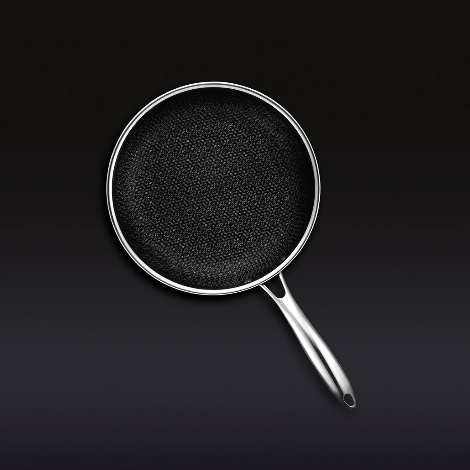 Hybrid Nonstick Frying Pan, 10-Inch, Stay-Cool Handle, Dishwasher and Oven-Safe, Induction Ready, Compatible with All Cooktops