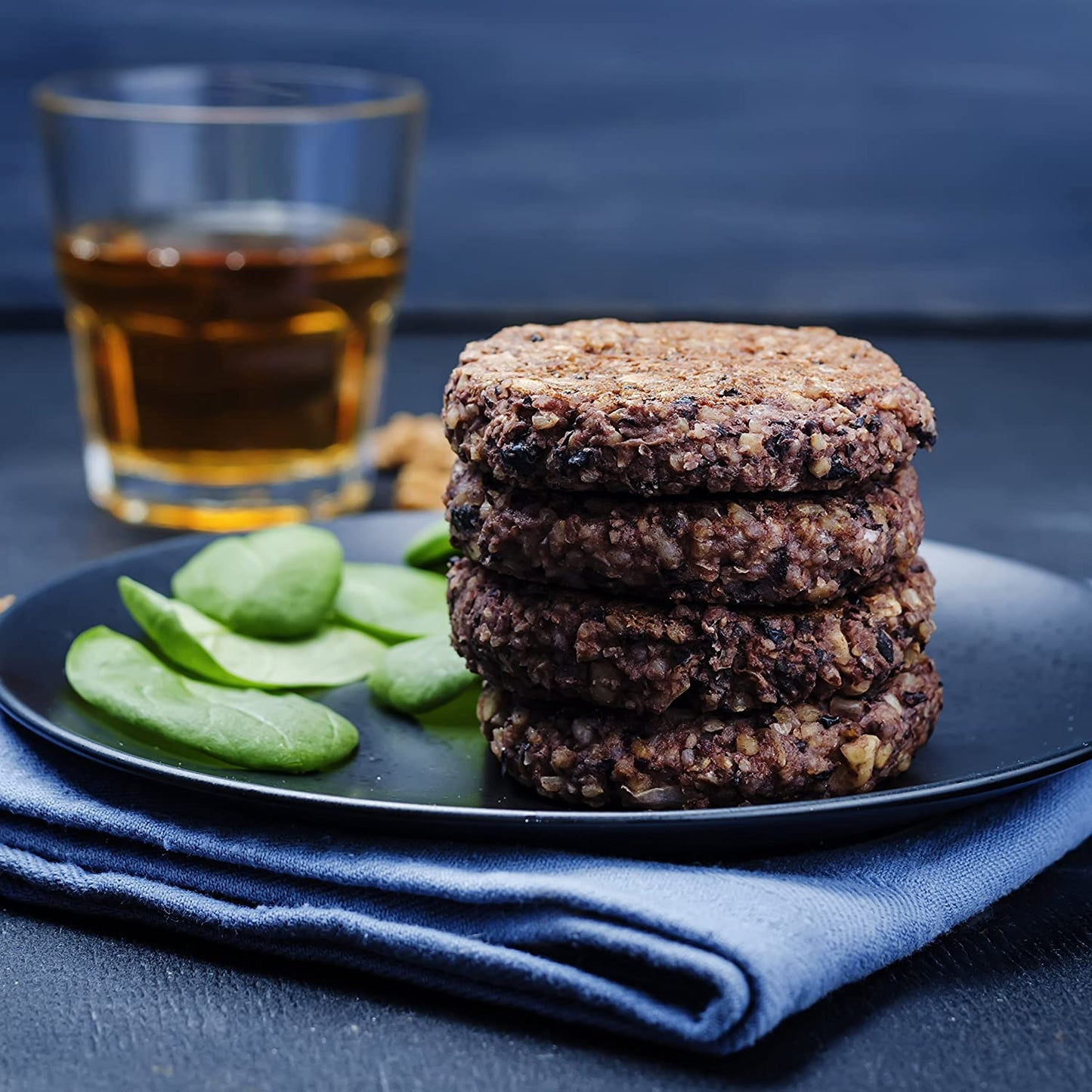 Gluten-Free Black Bean Burger 2 Lbs 14 Oz No. 10 Can 1 Pack