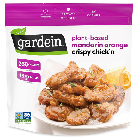 Mandarin Orange Crispy Plant-Based Chick'N, Vegan, Frozen, 10.5 Oz.