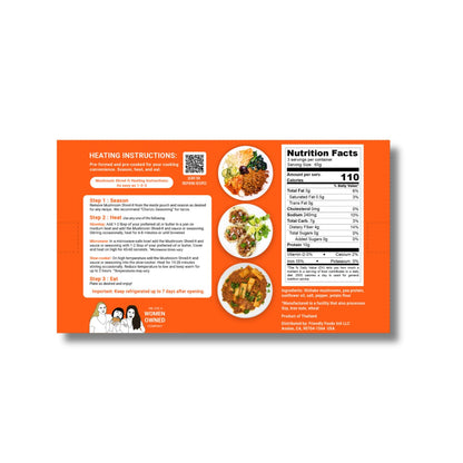 Vegan  Mushroom Shred-It, Meat Substitue from Mushrooms