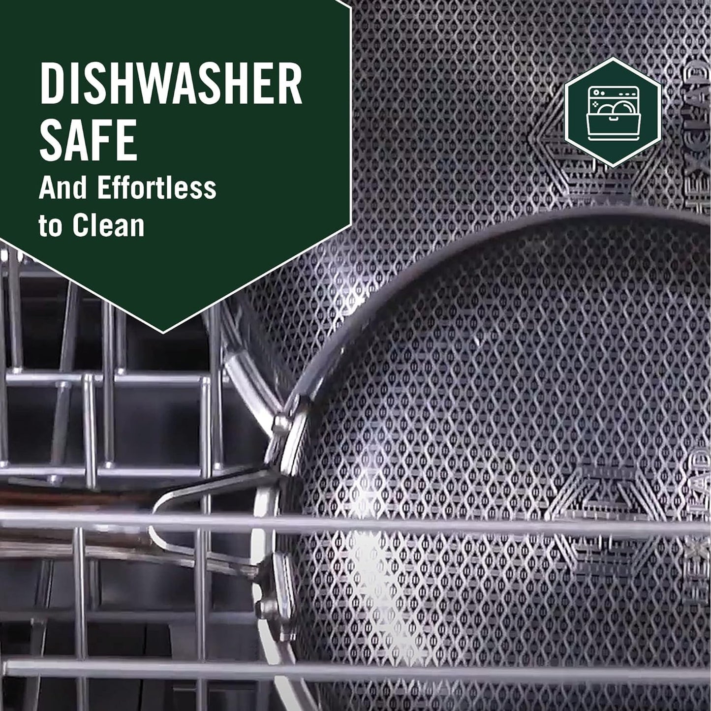 Hybrid Nonstick Frying Pan, 10-Inch, Stay-Cool Handle, Dishwasher and Oven-Safe, Induction Ready, Compatible with All Cooktops