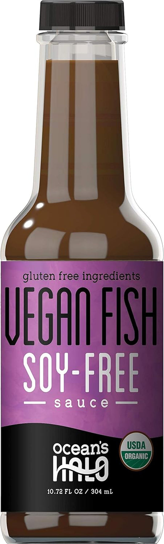 Oceans Halo, Organic and Vegan Fish Sauce, Soy Free, 10 Fl Oz