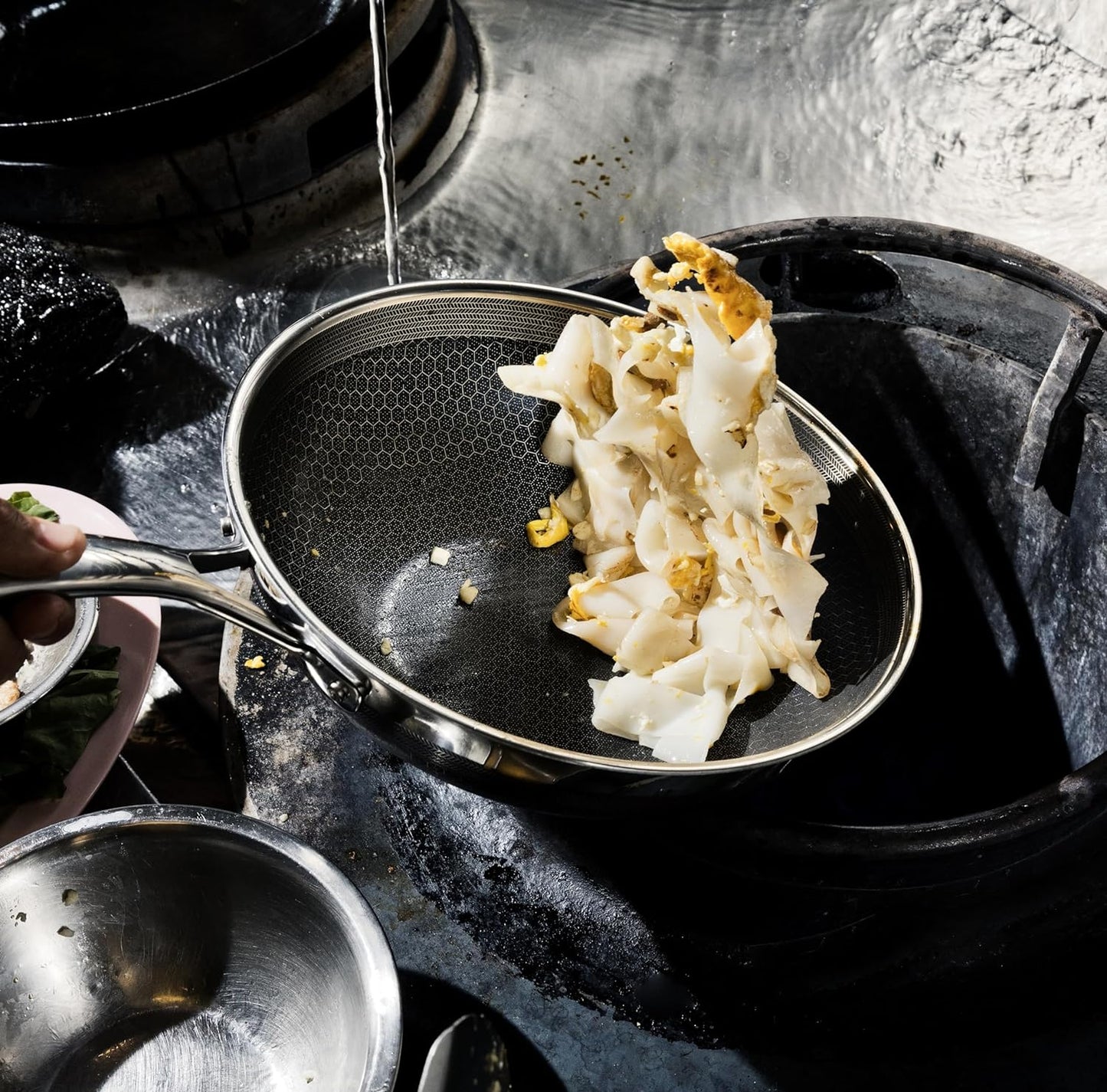 Hybrid Nonstick Wok, 12-Inch, Stay-Cool Handle, Dishwasher Safe, Induction Ready, Compatible with All Cooktops