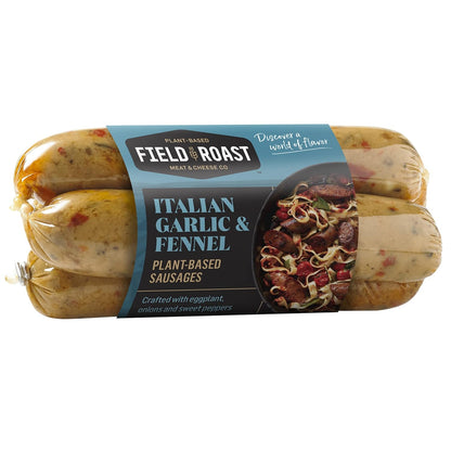 Vegetarian Grain Meat Sausages, Italian, Frozen, 12.95 Oz