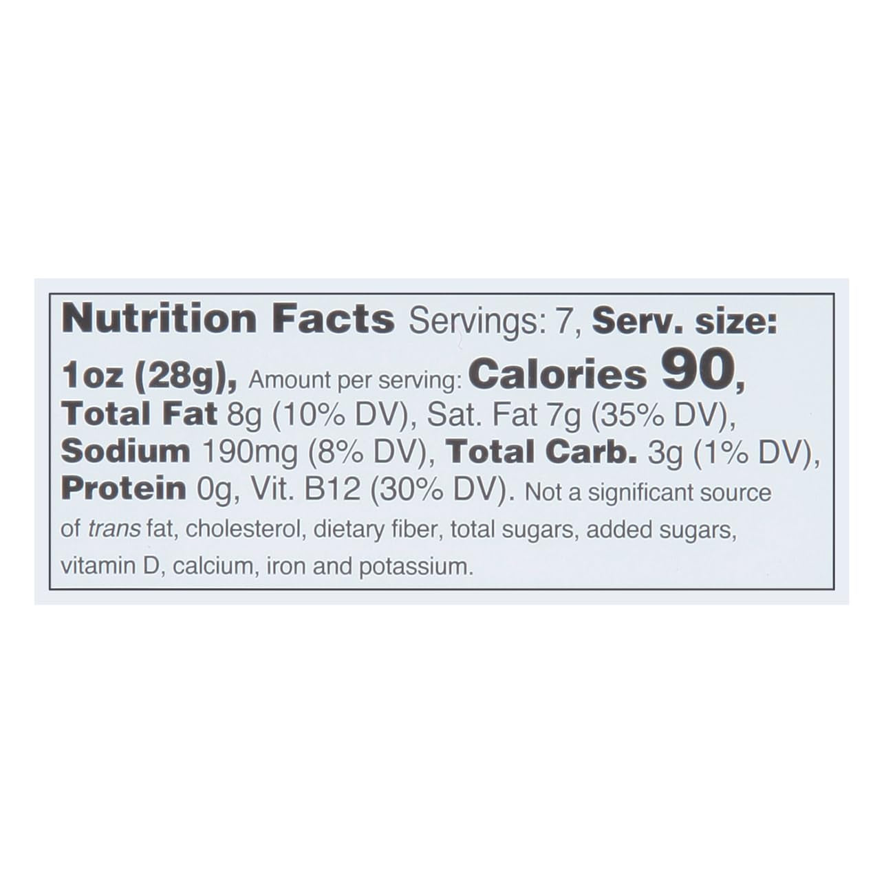 Just like Feta Block, 8.1 OZ