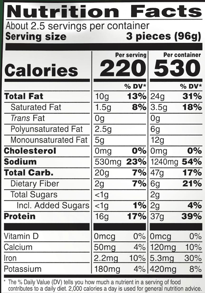 Beyond Plant-Based Chicken Breaded Tenders, 8 Oz Bag