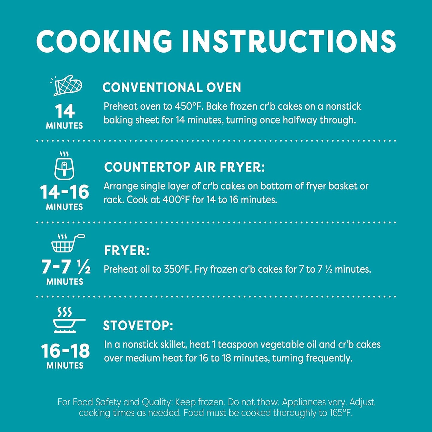 Mini Crispy Plant-Based Crabless Cakes, Vegan, Frozen, 8.8 Oz.