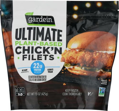 Ultimate Plant-Based Chick'N Filets, Vegan, Frozen, 15 Oz.