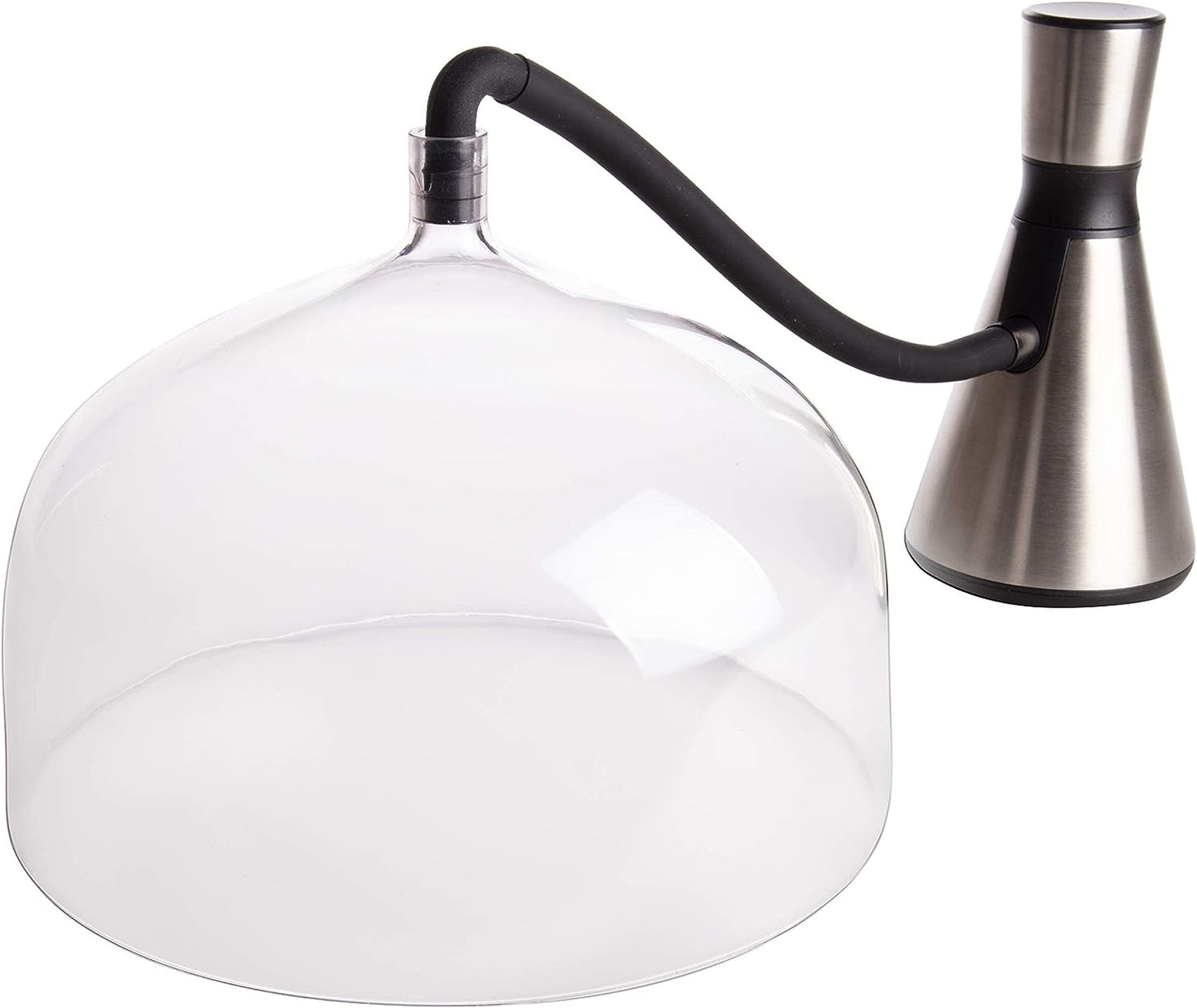 Smoking Gun W XL 7-1/4" Dome - Hot Cold Electric Portable Smoker Infuser Kit for Indoor Outdoor Use- Smoke Meat Cheese Cocktails Faster than Smoker Box, Large Dome W Greater Capacity, Fathers Day Gift