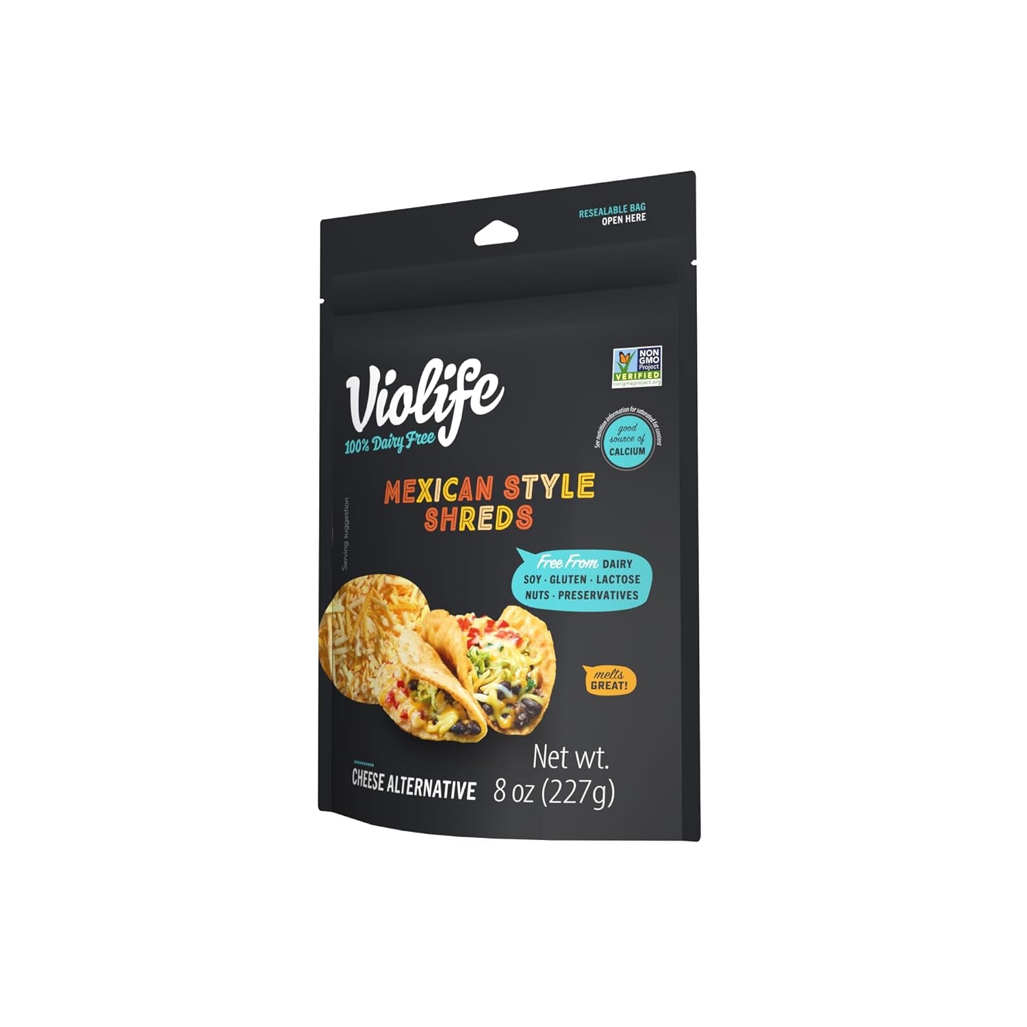 Violife Just like Mexican Shreds, Vegan, 8 Oz Bag