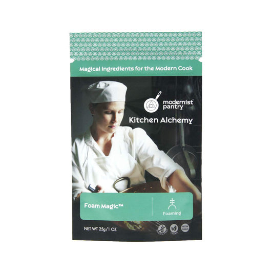 Foam Magic™ ⊘ Non-Gmo Gluten-Free Vegan - 25G/1Oz (Create Stable Hot or Cold Culinary Foams from Most Liquids)