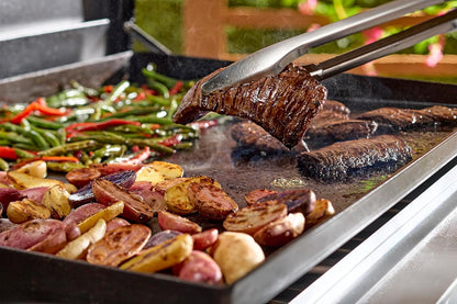36" Gas Griddle, 4 Burner, Black