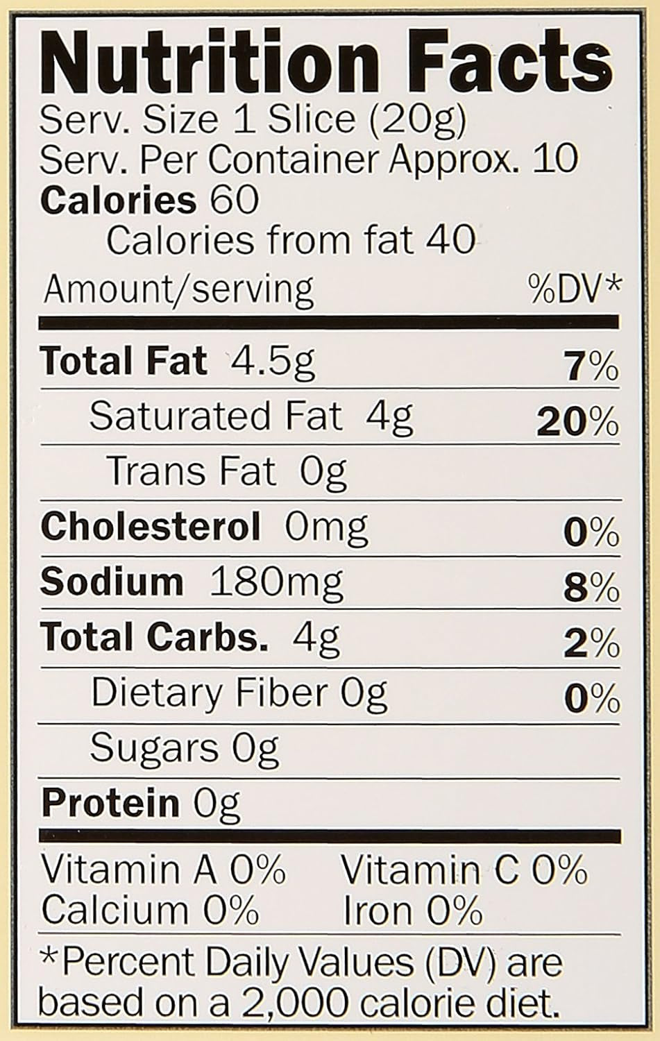 , Chao Vegan Slices Creamy Original, 7 Oz
