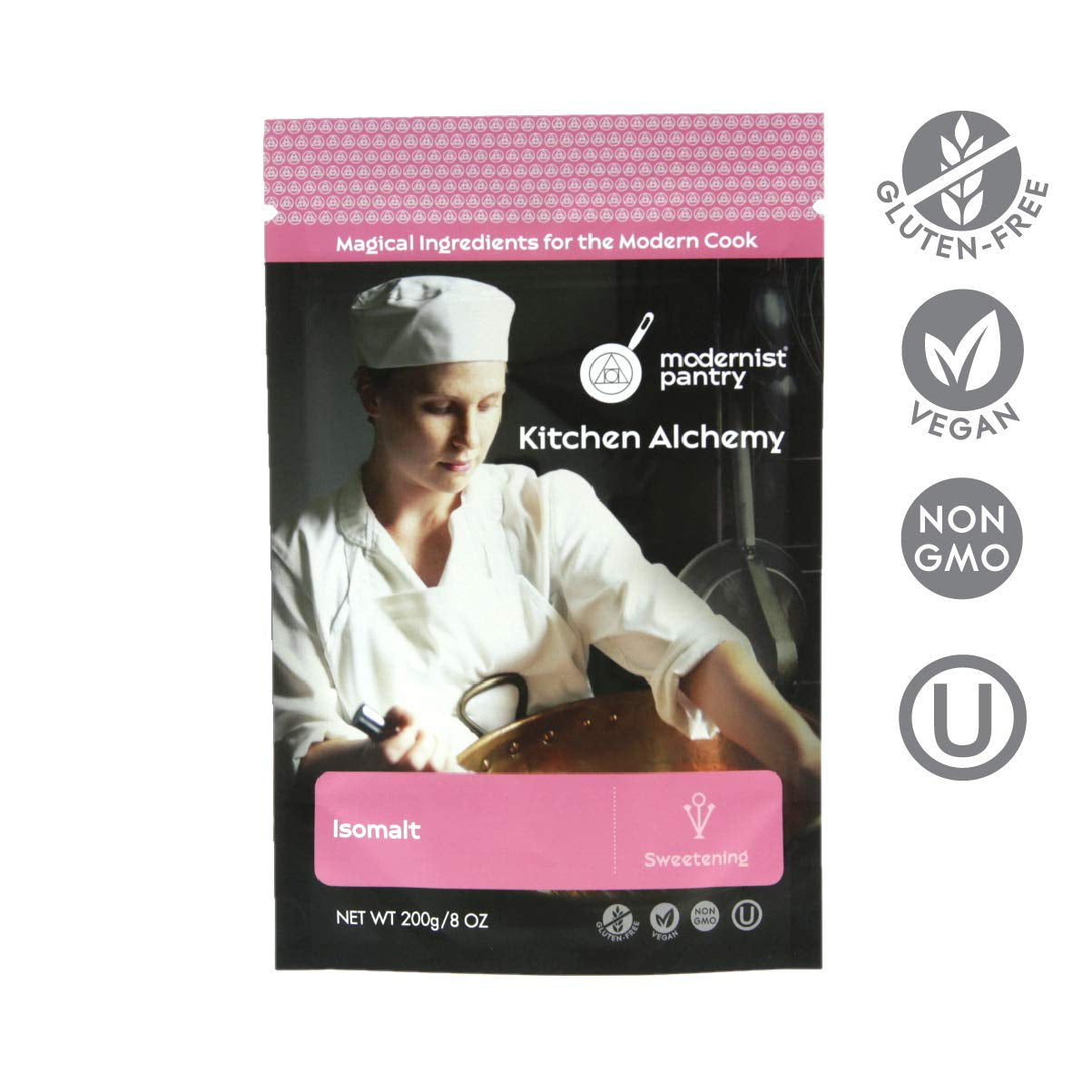 Pure Isomalt ⊘ Non-Gmo Vegan OU Kosher Certified - 200G/7Oz.