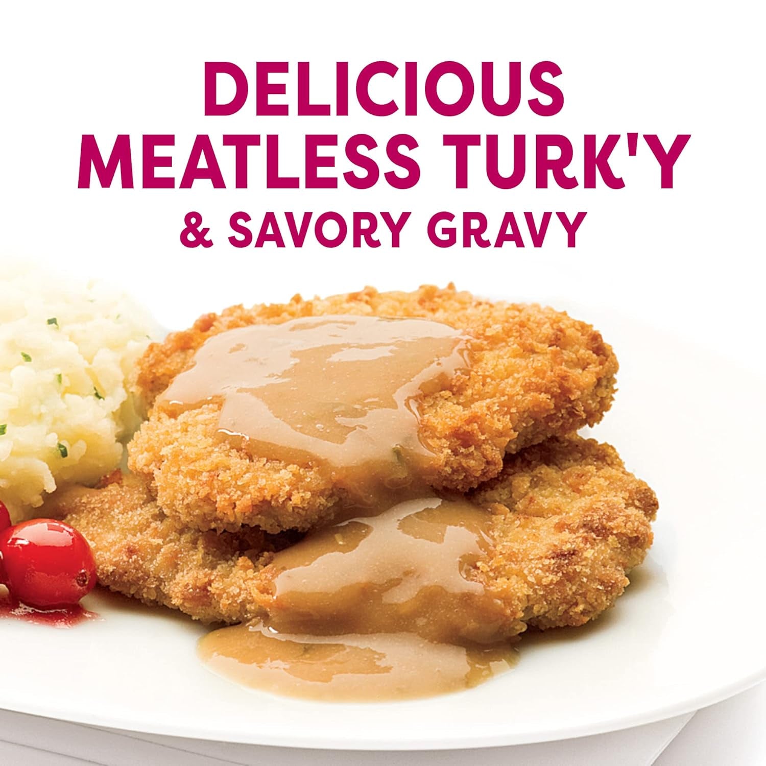 Lightly Breaded Plant-Based Turk'Y Cutlets, Vegan, Frozen, 12.3 Oz.