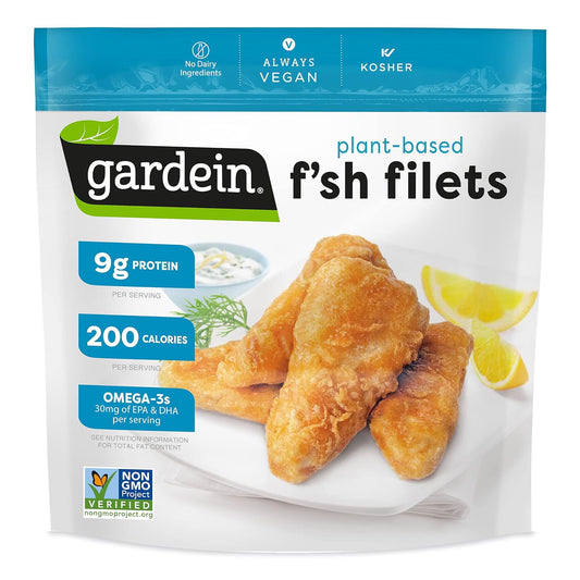 Golden Plant-Based Fishless Filets, Vegan, Frozen, 10.1 Oz.