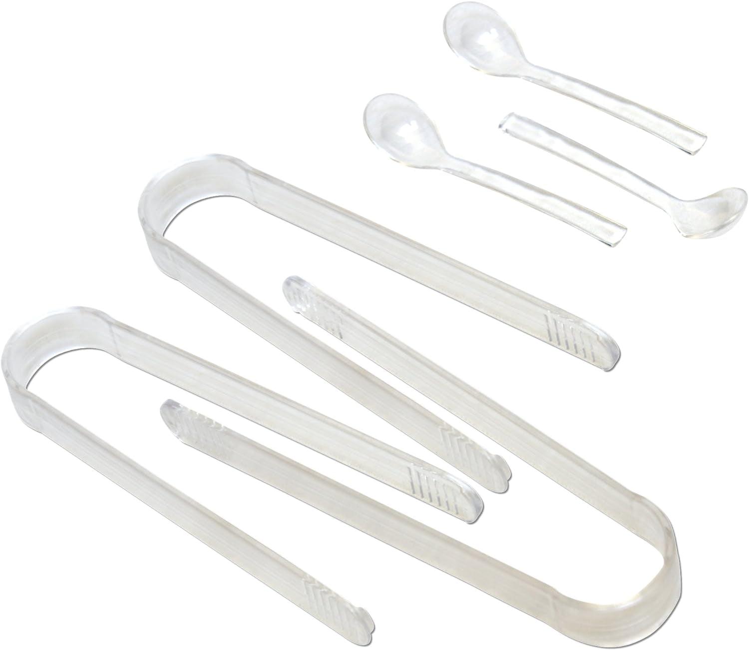 Ice Chilled 5 Compartment Condiment Server Caddy - Serving Tray Container with 5 Removable Dishes with over 2 Cup Capacity Each and Hinged Lid | 3 Serving Spoons + 3 Tongs Included