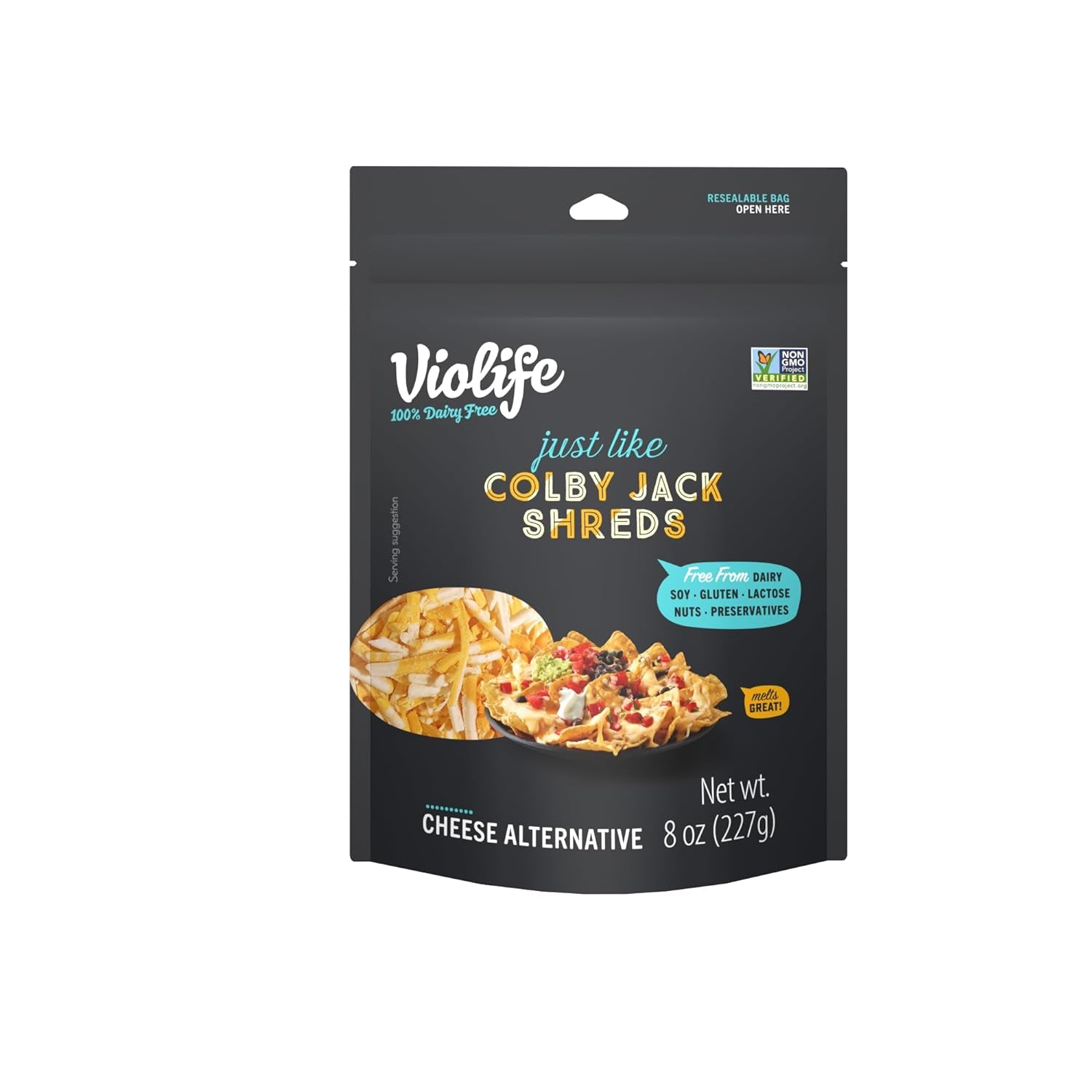 Just like Colby Jack Shreds, 8 Oz Bag, 8 Oz