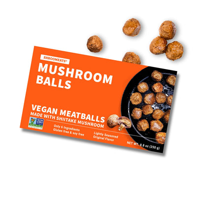Vegan  Mushroom Balls, Meatless Meatballs from Mushrooms